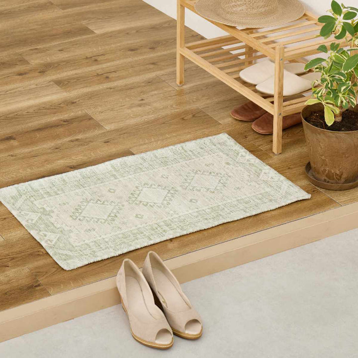 玄関マット45×75シェニールマットジャガード織室内