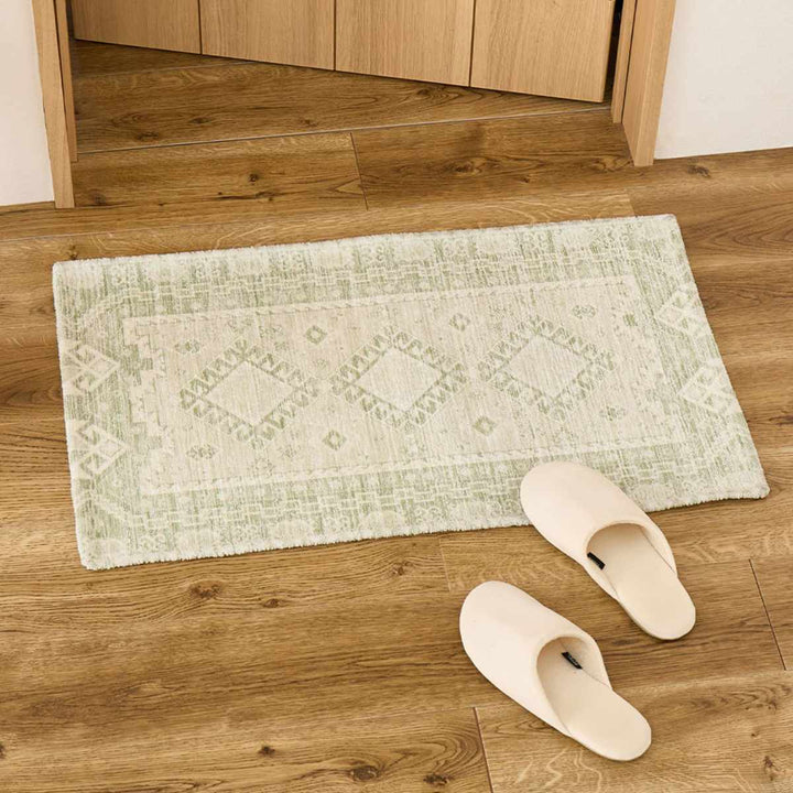 玄関マット60×90シェニールマットジャガード織室内