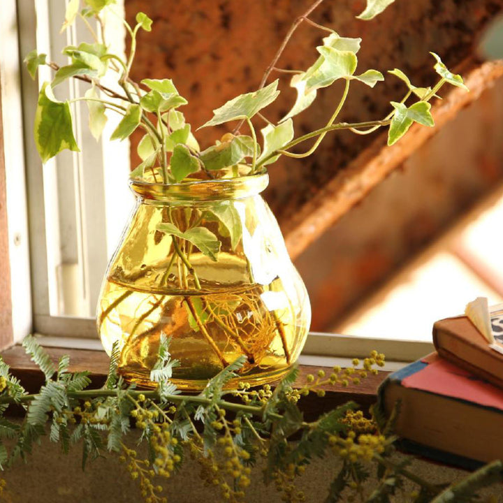 花瓶VALENCIAリサイクルガラスミニフラワーベースCERO