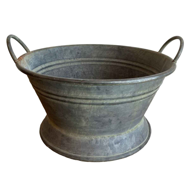 鉢ブリキブリキハンドルバケツS