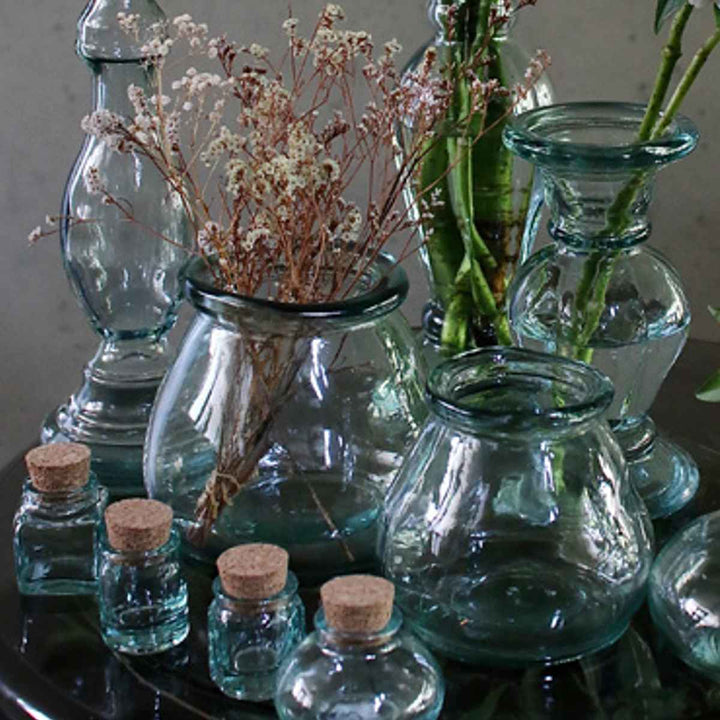 花瓶リサイクルガラスHURRICANEL