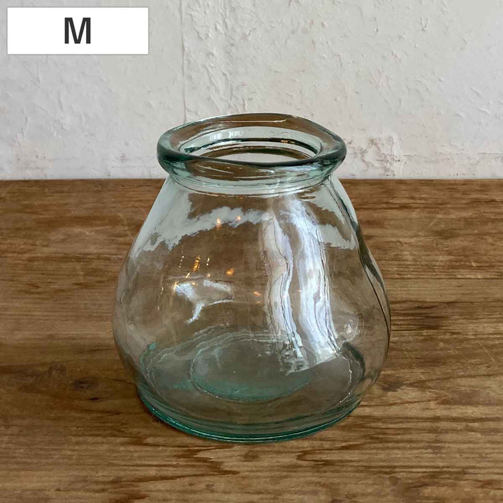 花瓶リサイクルガラスHURRICANEM