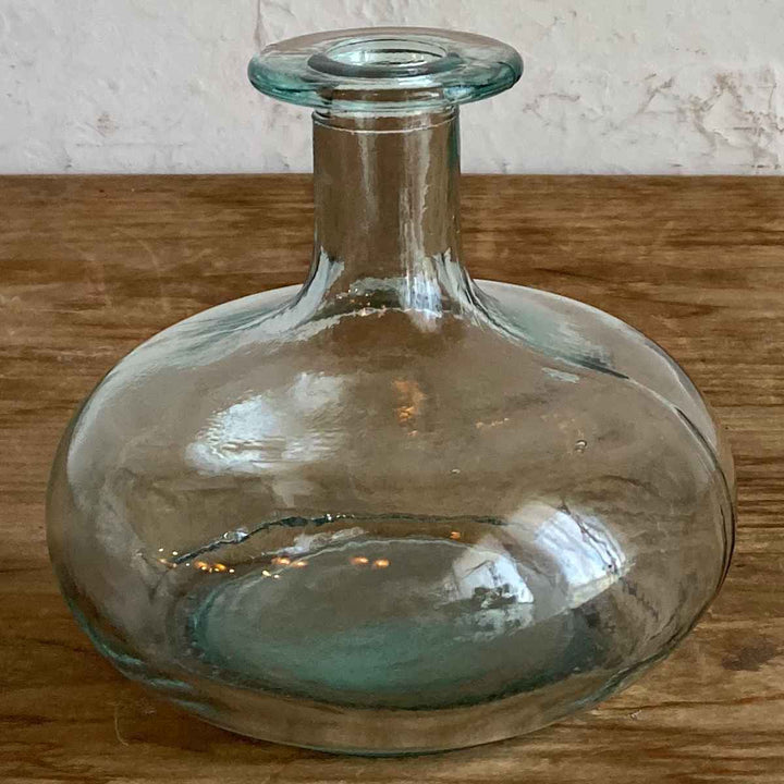 花瓶リサイクルガラスFLOREROBOTELLAフラスコ