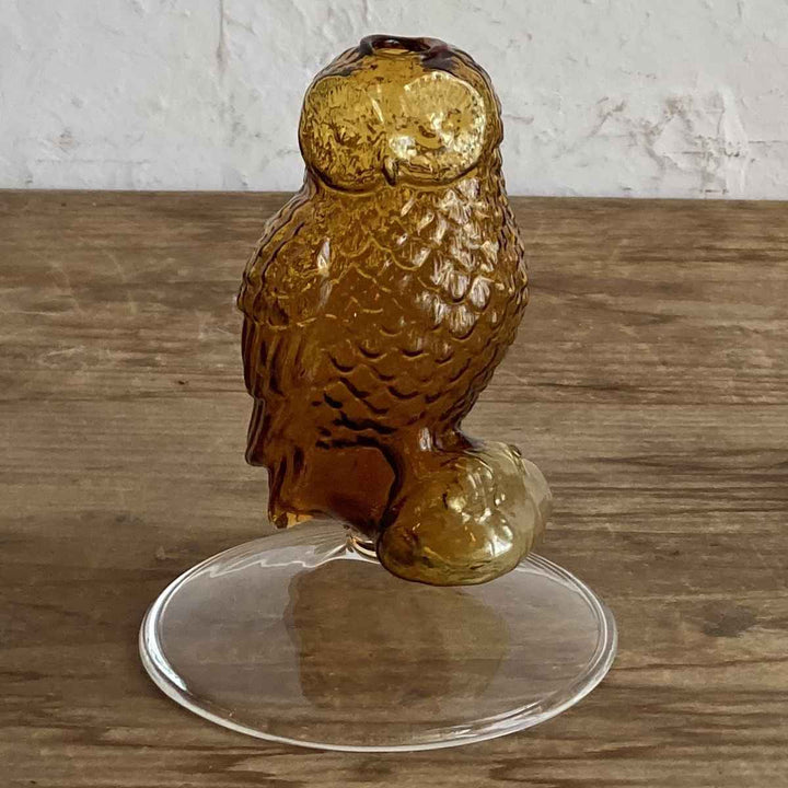 花瓶ガラスフクロウベース