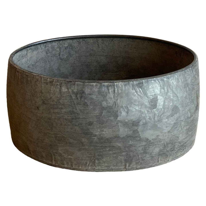 鉢ブリキプランターオーバルS