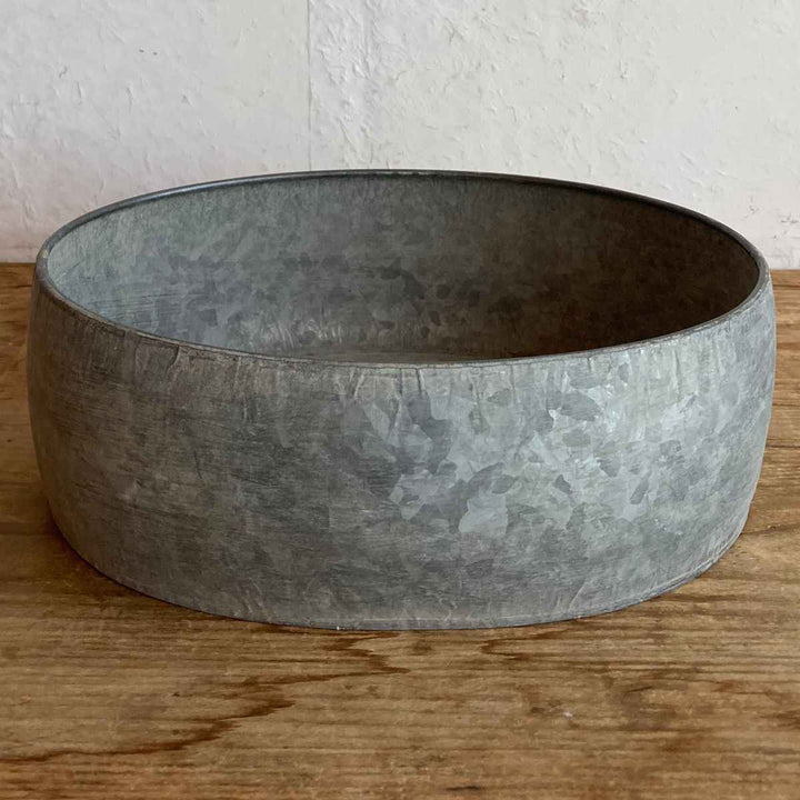 鉢ブリキプランターオーバルL