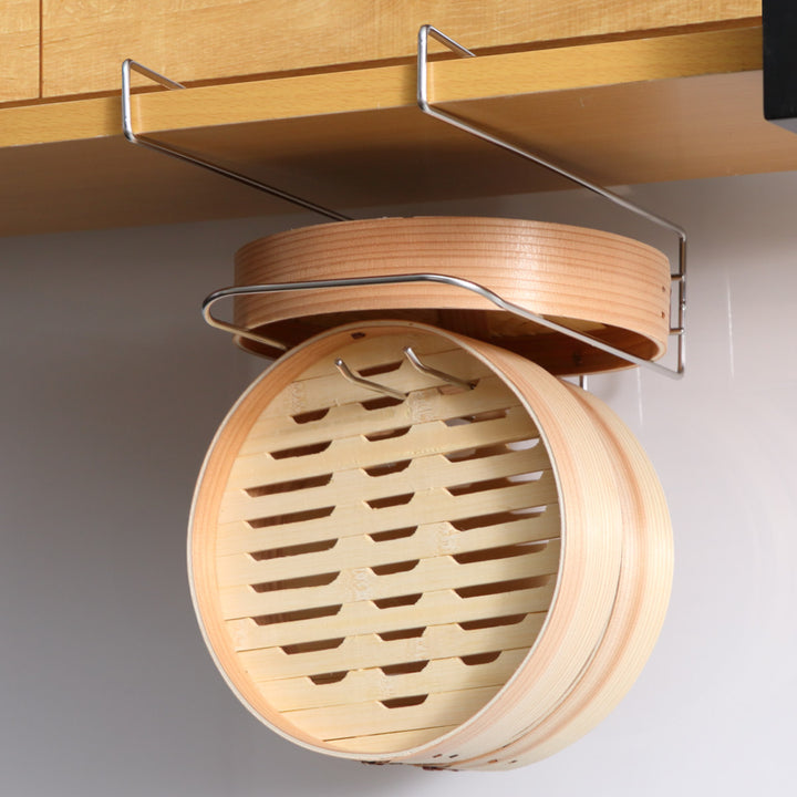 せいろ掛け吊戸棚下収納せいろも干せる吊り戸棚用引っ掛けラック