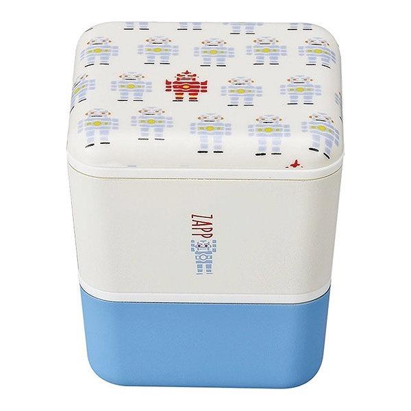 お弁当箱2段ZAPPスクエアネストランチロボット600ml