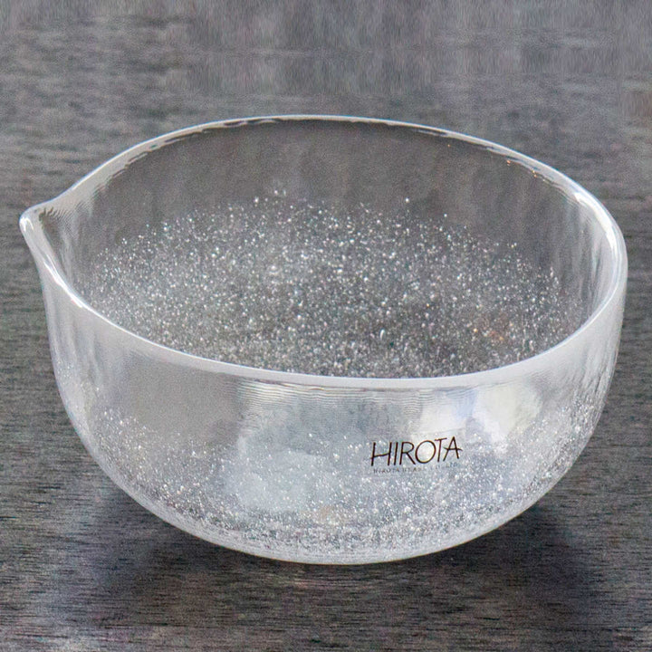 廣田硝子ボウル生成り硝子118ボール