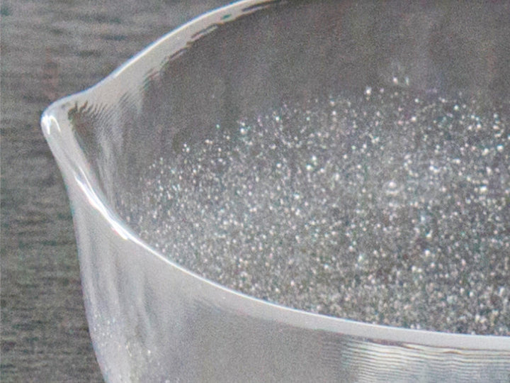 廣田硝子ボウル生成り硝子118ボール