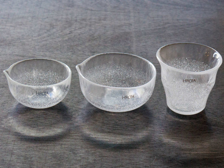 廣田硝子ボウル生成り硝子118ボール