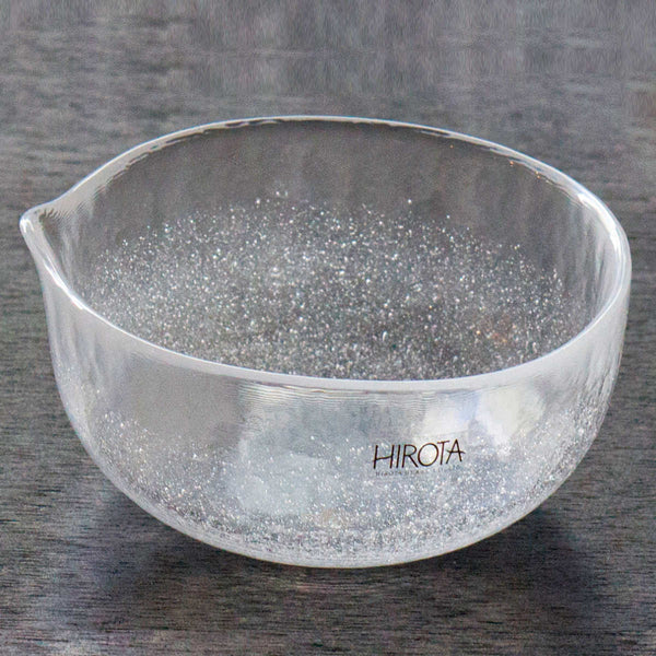 廣田硝子ボウル生成り硝子118ボール