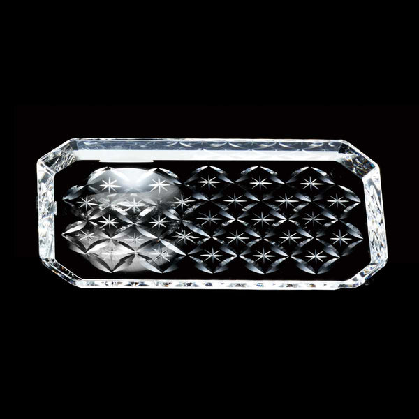 廣田硝子皿さゆる醤油・薬味皿