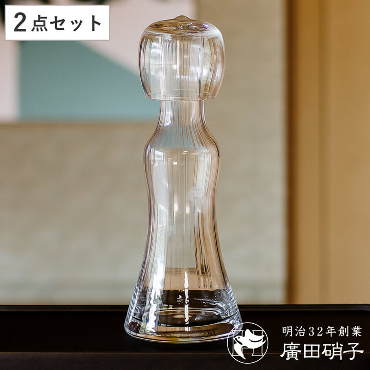 廣田硝子 こけしが 酒器 モール 2点セット – ハウジー