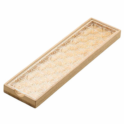 廣田硝子 皿 江戸切子