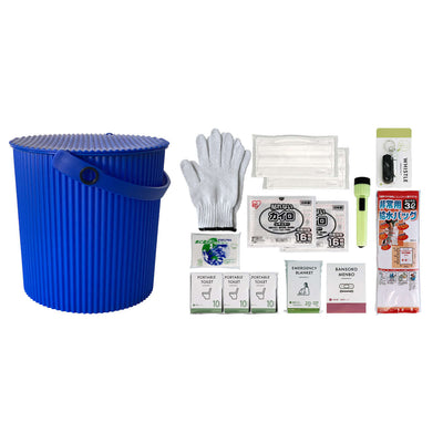 防災セット ウェイビー 座れる防災バケツセット 15点セット