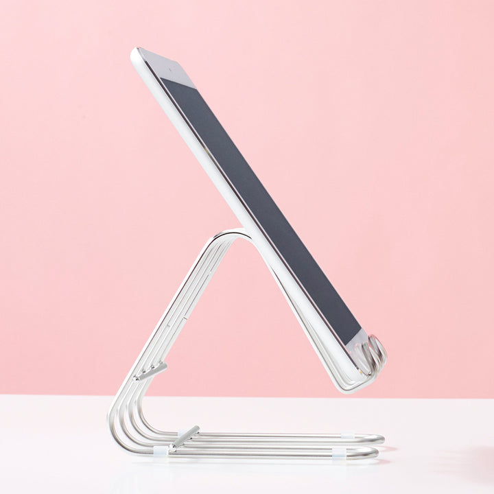 タブレットスタンドキッチンスタンドhanautaハナウタシルバー