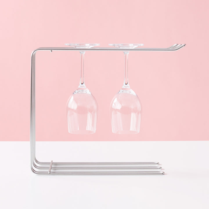 ふきん掛けキッチンハンガーhanautaハナウタシルバー