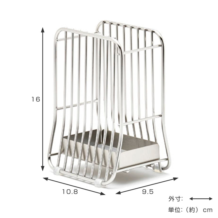 キッチンツールスタンドShanautaハナウタシルバー
