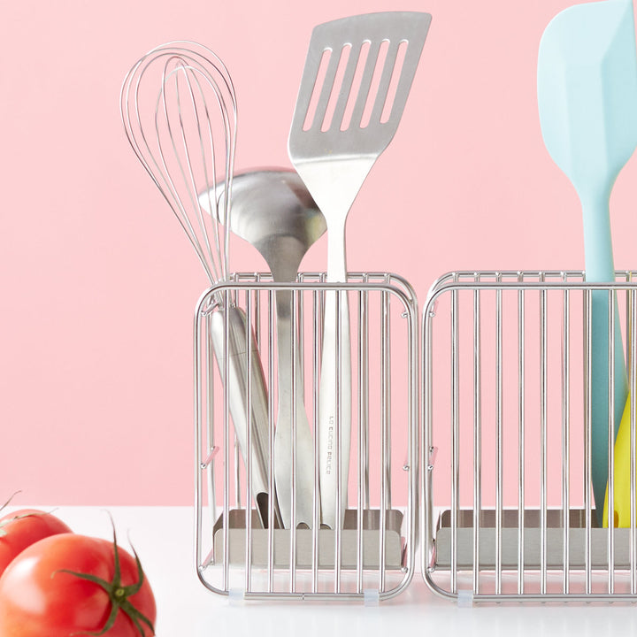 キッチンツールスタンドShanautaハナウタシルバー