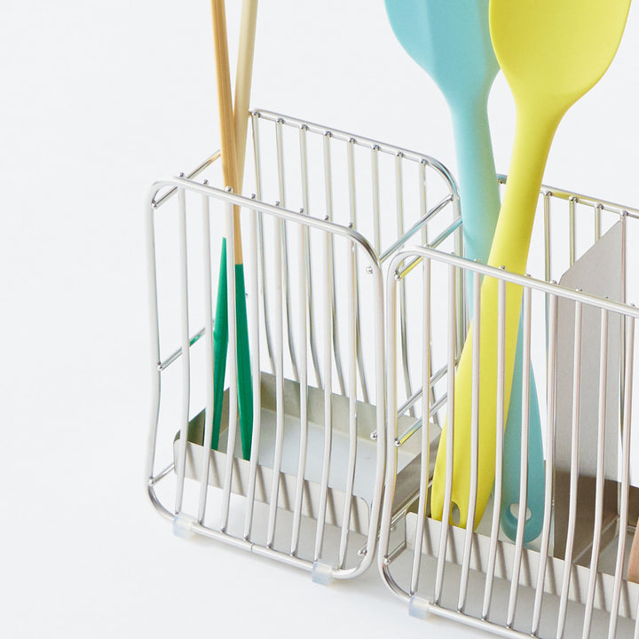 キッチンツールスタンドShanautaハナウタシルバー