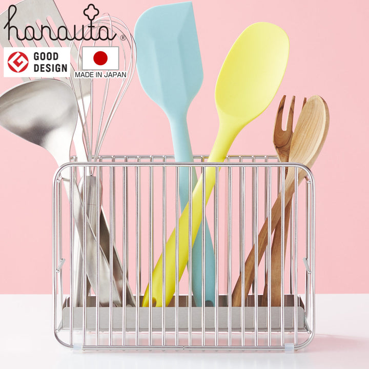 キッチンツールスタンドLhanautaハナウタシルバー