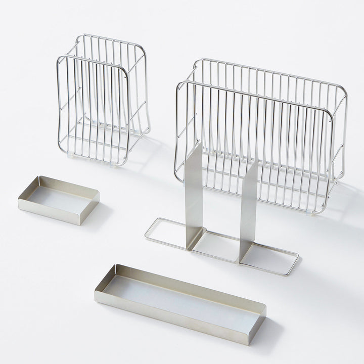 キッチンツールスタンドLhanautaハナウタシルバー