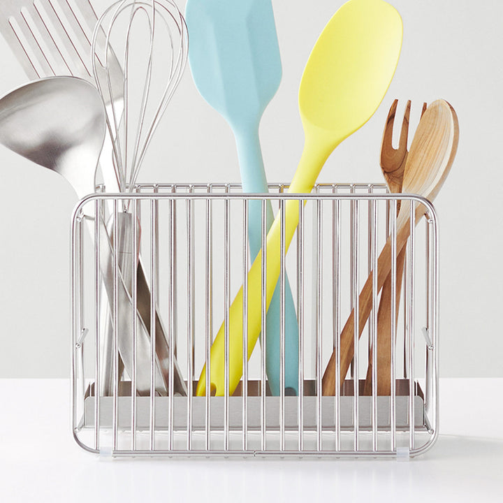 キッチンツールスタンドLhanautaハナウタシルバー