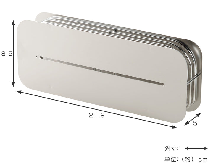 包丁スタンドhanautaハナウタ2本収納シルバー