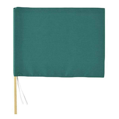 手旗 グリーン 30×42cm