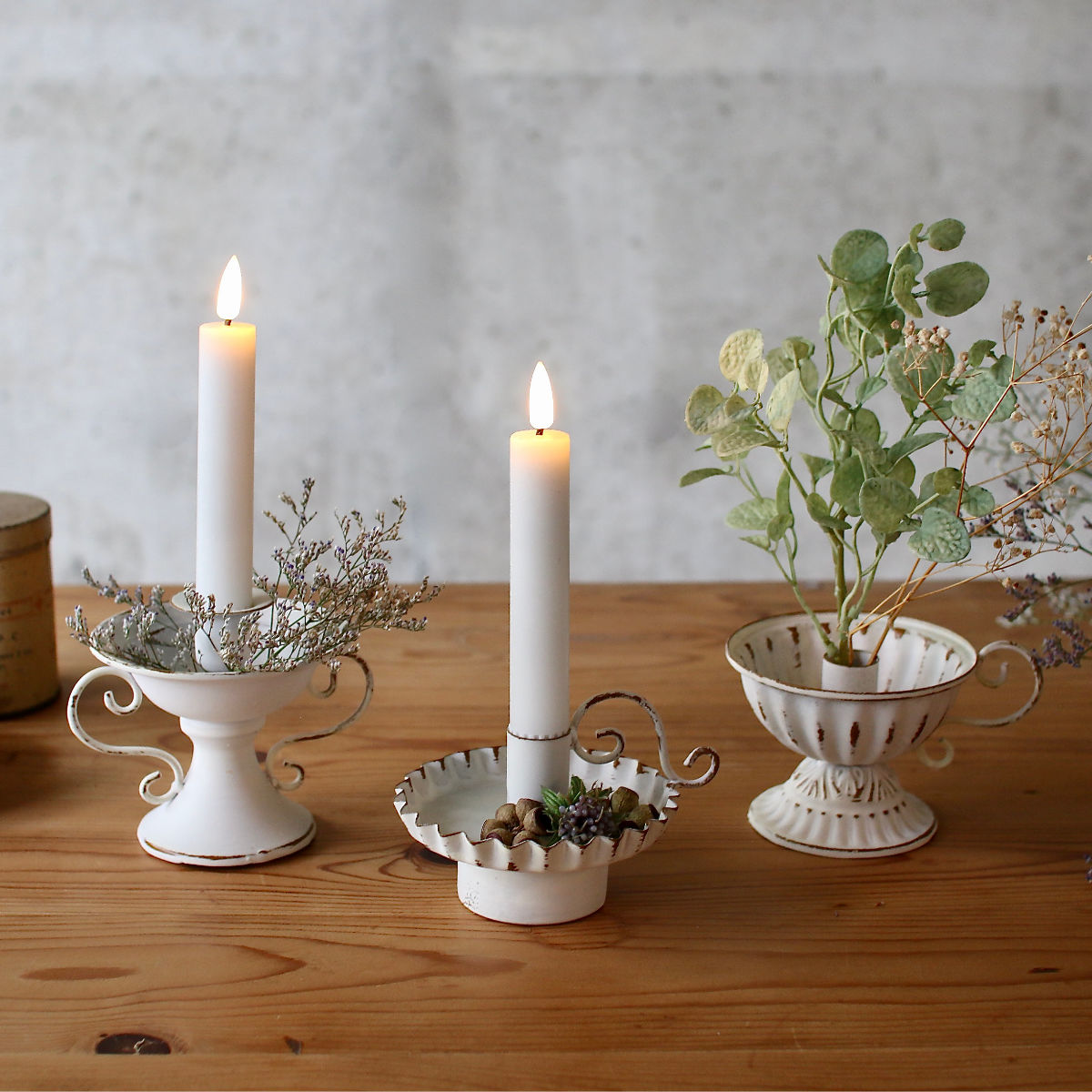 キャンドルホルダー Aタイプ チャーチテーパーキャンドルホルダー