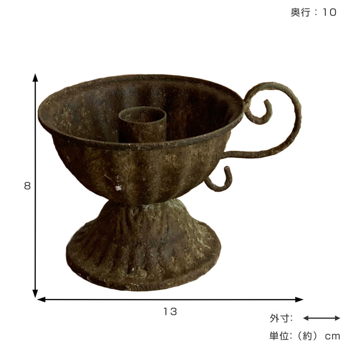 キャンドルホルダーCタイプチャーチテーパーキャンドルホルダー