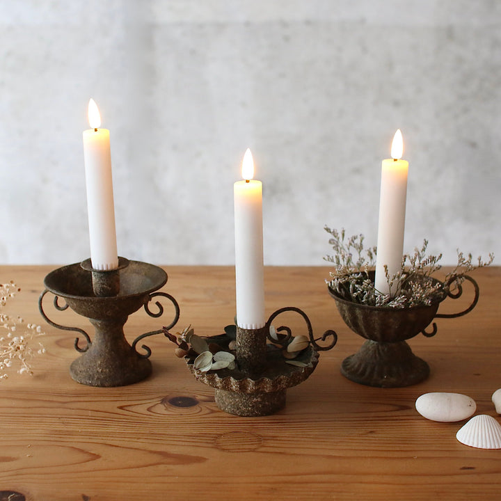 テーパーキャンドル2本組LED