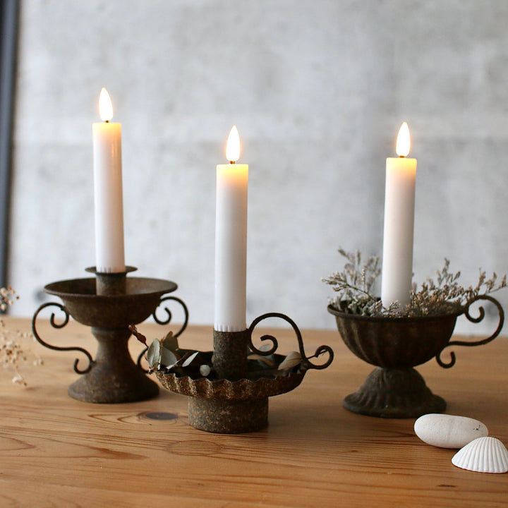 テーパーキャンドル2本組LED