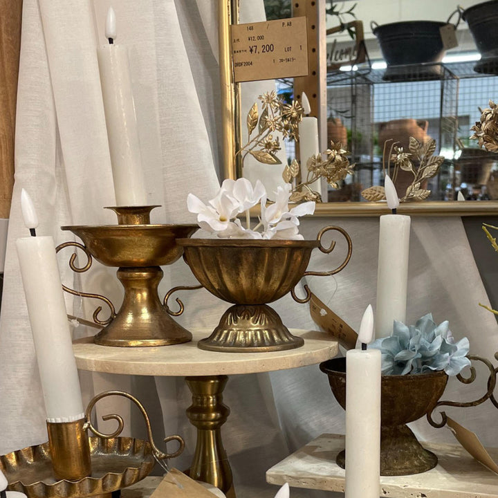 テーパーキャンドル2本組LED