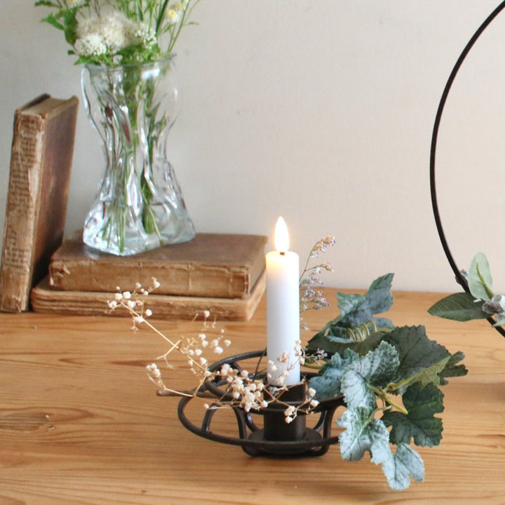 テーパーキャンドル2本組LED