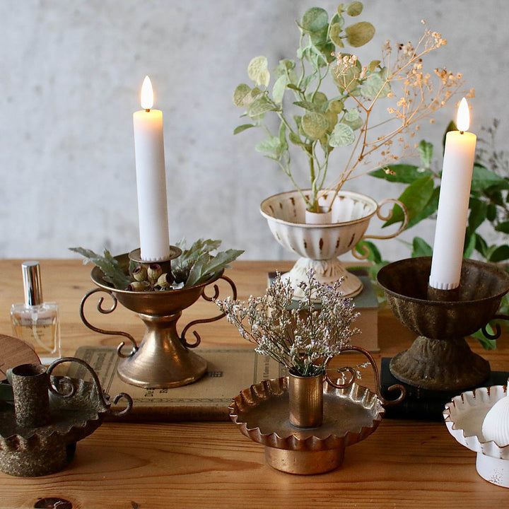 テーパーキャンドル2本組LED