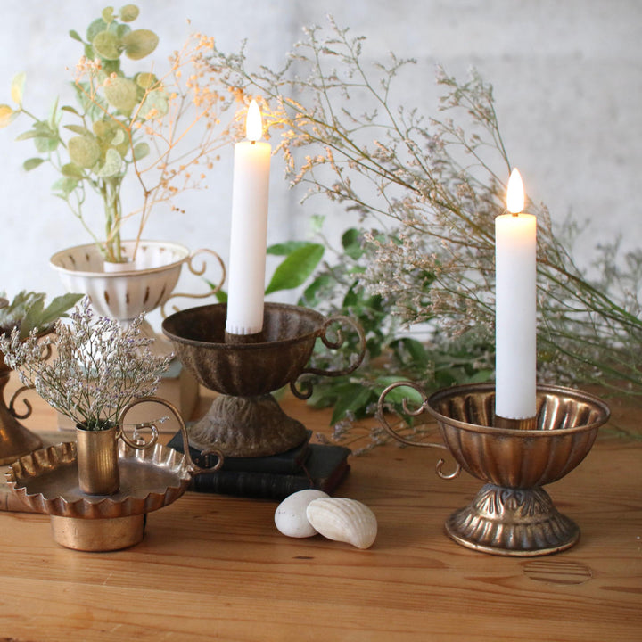 テーパーキャンドル2本組LED