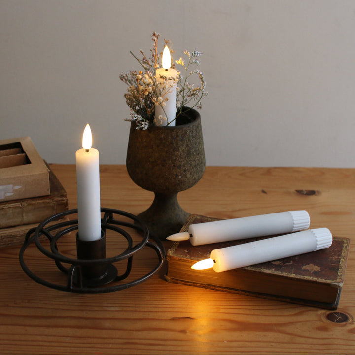 キャンドルホルダージョセフアイアンテーパーキャンドルホルダー