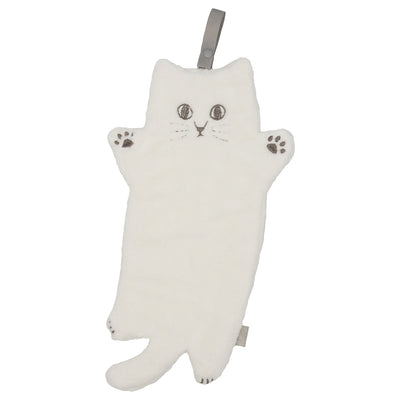 ハンドタオル にゃふにゃふ ループ付きタオル