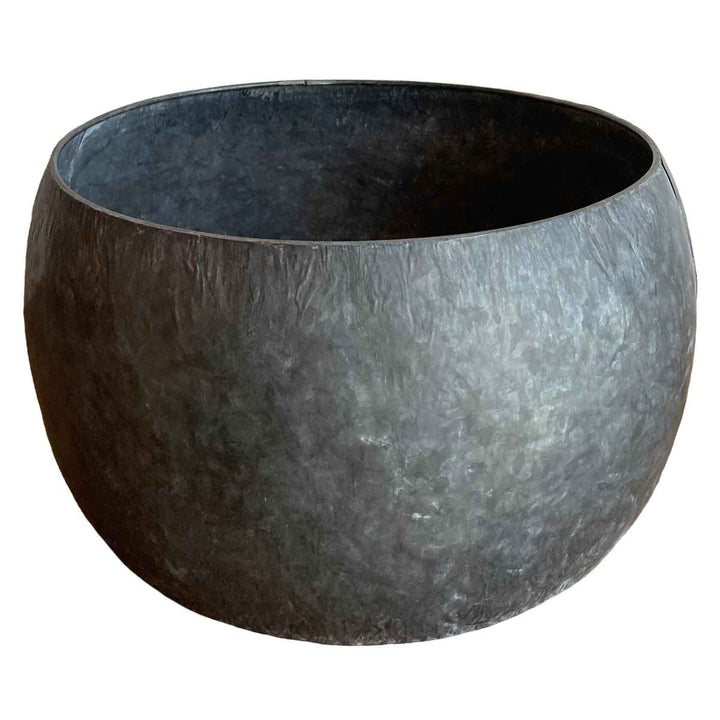 植木鉢ブリキプランターラウンドL