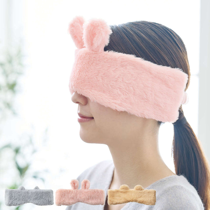 ホットアイマスクレンジですぐにホッカホカジェル湯たんぽhoccaアイマスクアニマル