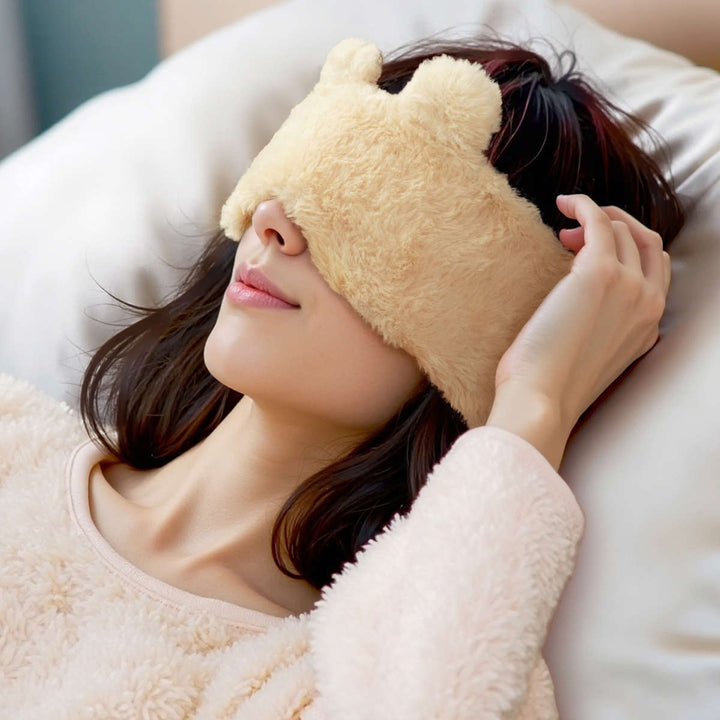 ホットアイマスクレンジですぐにホッカホカジェル湯たんぽhoccaアイマスクアニマル