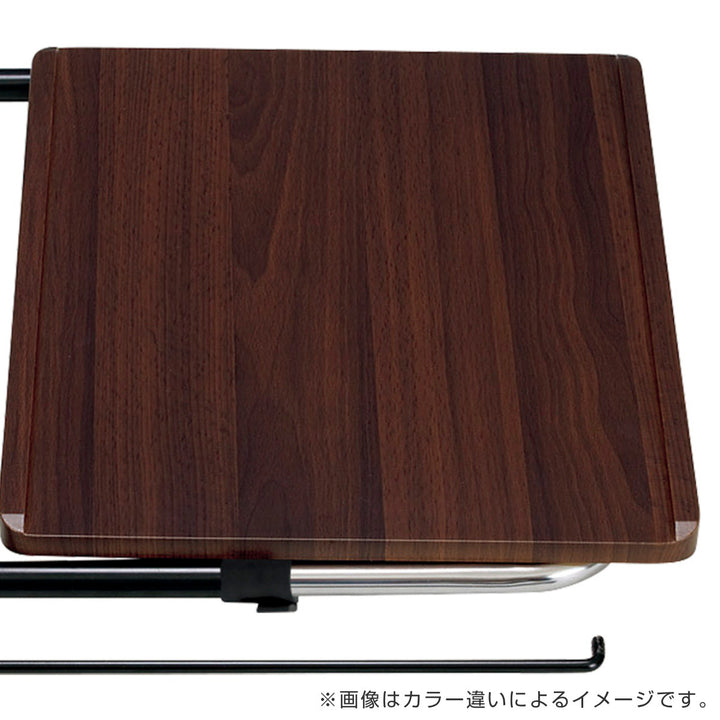 サイドテーブル高さ56～87cm高さ調整角度調整ナチュラル