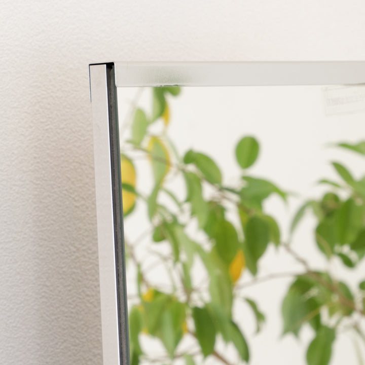 スタンドミラーシルバー