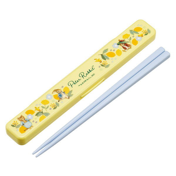 抗菌音の鳴らない箸箱セットピーターラビットシトロン箸