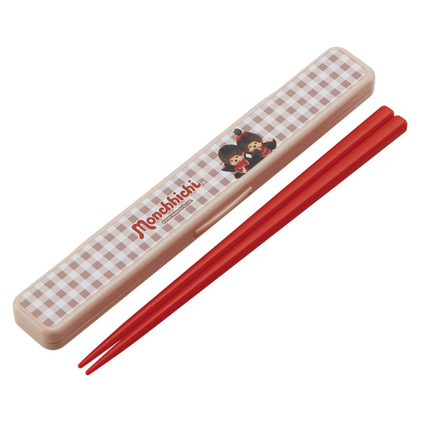 音の鳴らない箸・箸箱セットモンチッチ