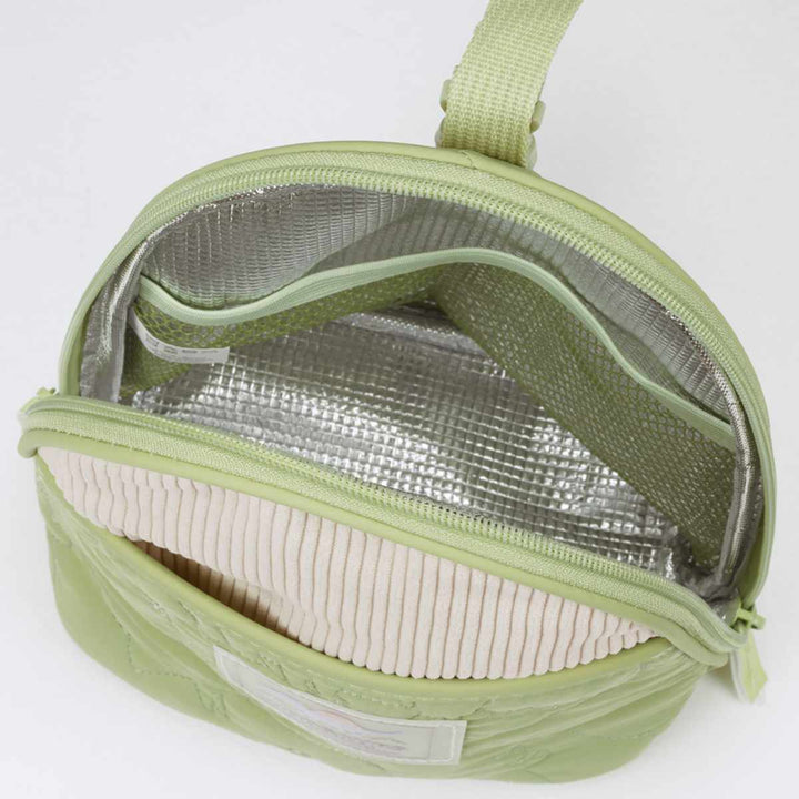 哺乳瓶ポーチ持ち手付きディノサウルス保温保冷イブル生地