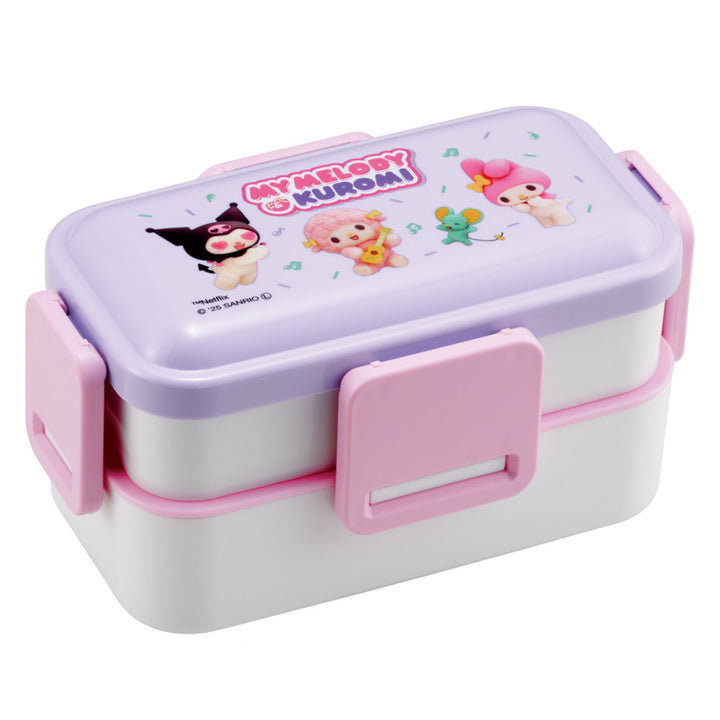 弁当箱2段600ml2段ふわっと弁当箱マイメロクロミNetflix