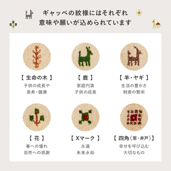 玄関マット室内GABBEHヌメロ45×75